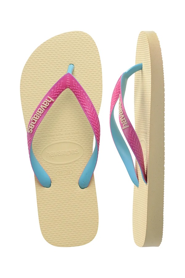 В'єтнамки жіночі Havaianas TOP MIX колір жовтий фото 4