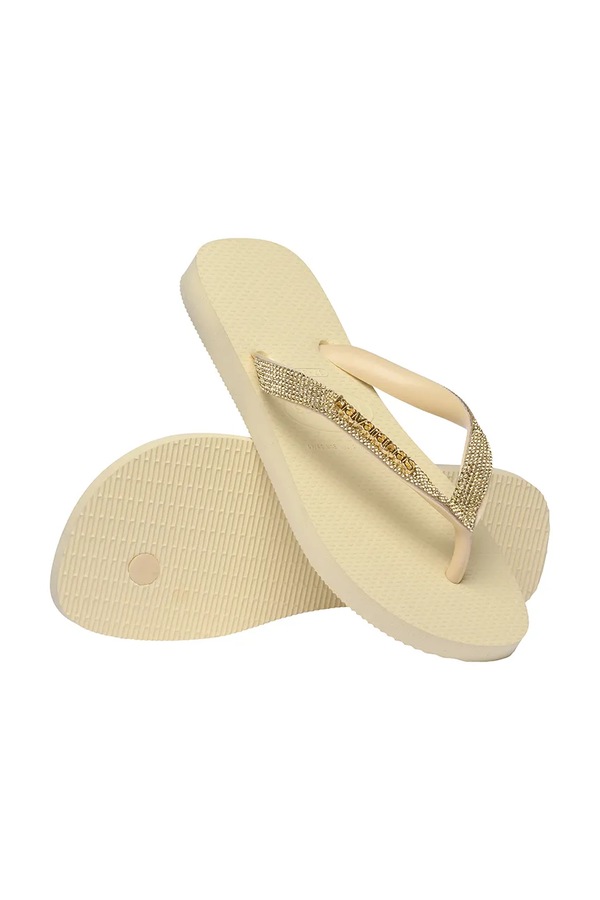 В'єтнамки жіночі Havaianas TOP GLOW колір жовтий фото 4