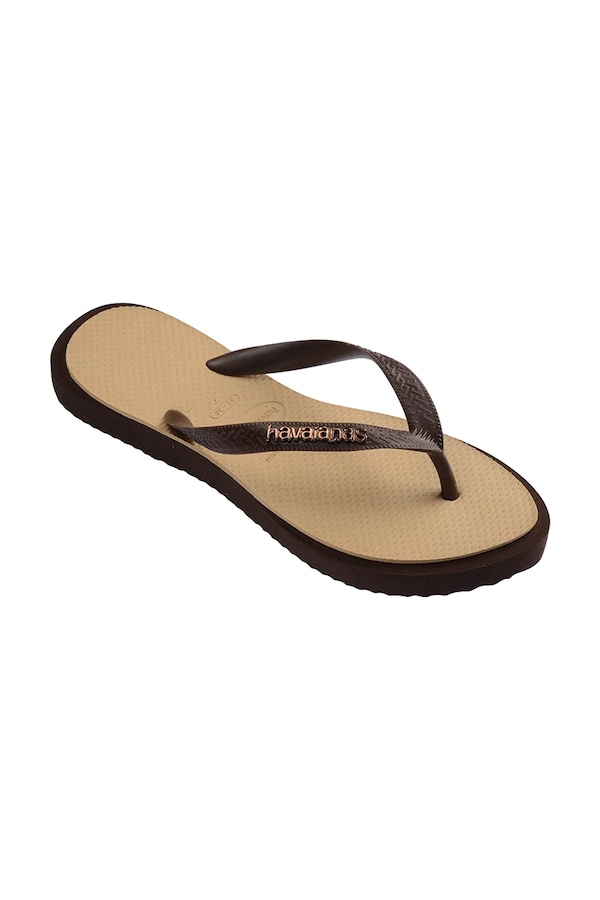 Вьетнамки женские Havaianas TOP POINT FUSION цвет бежевый фото 2
