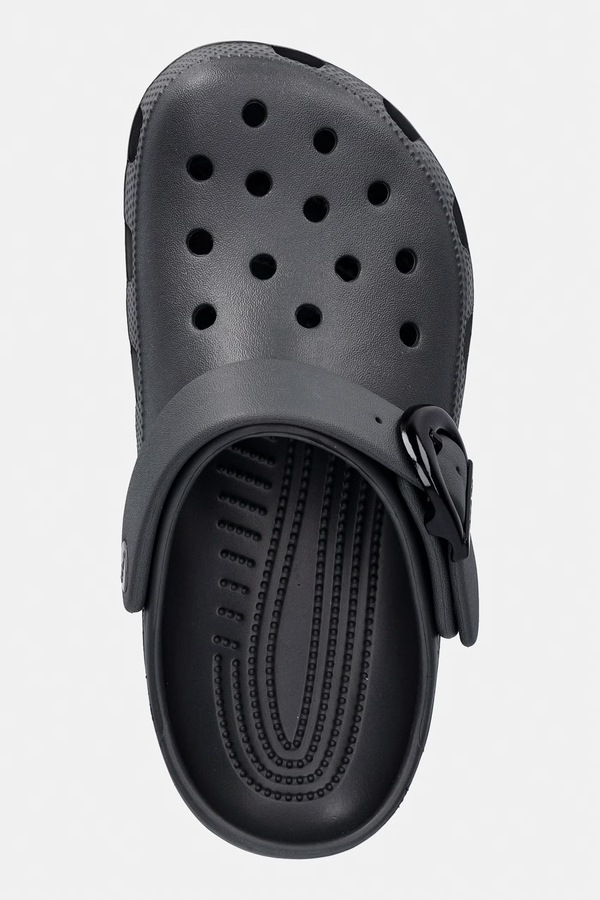 Шльопанці жіночі Crocs Classic Buckle Clog колір сірий фото 4