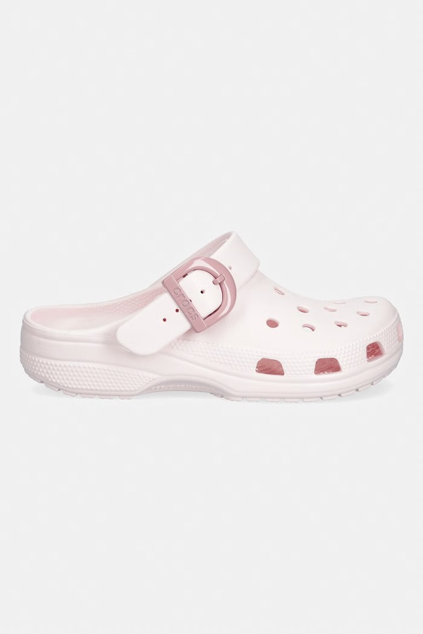 Шлепанцы женские Crocs Classic Buckle Clog цвет розовый