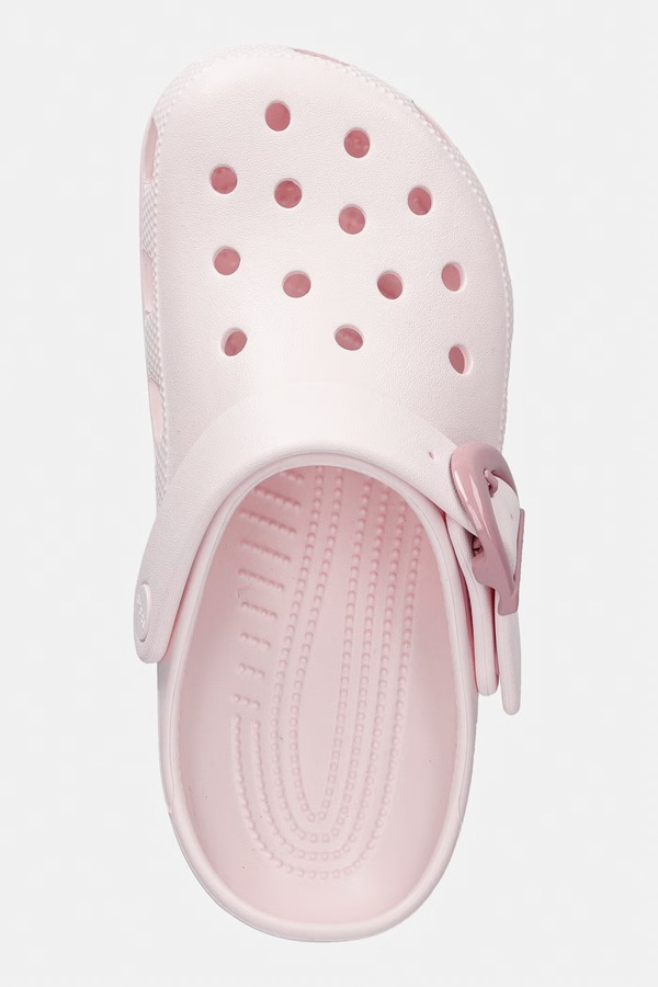 Шльопанці жіночі Crocs Classic Buckle Clog колір рожевий фото 4