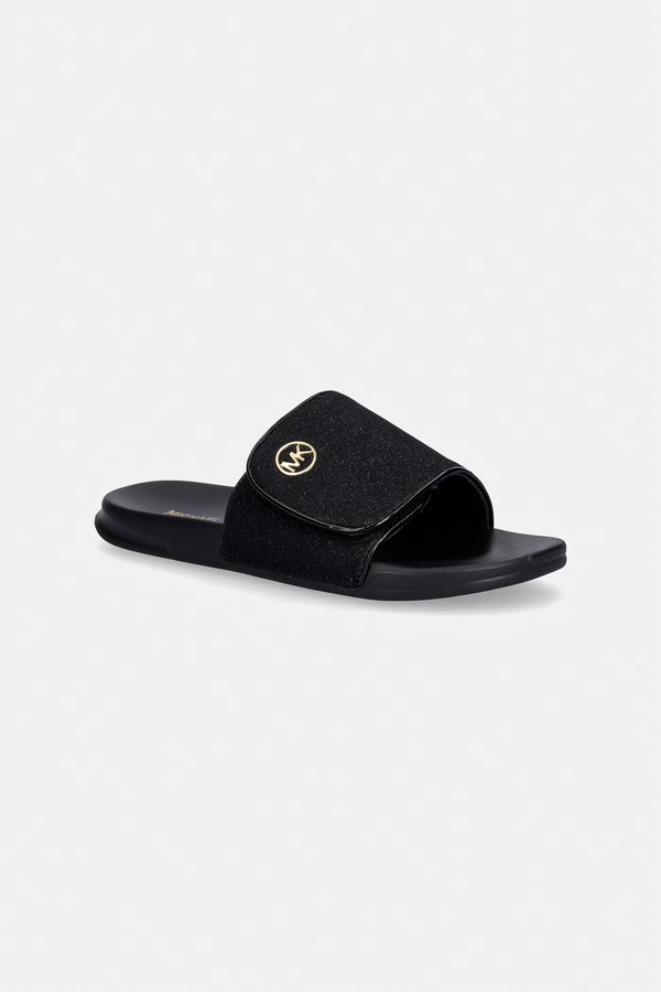 Детские шлепанцы Michael Kors JETT DARBY цвет черный