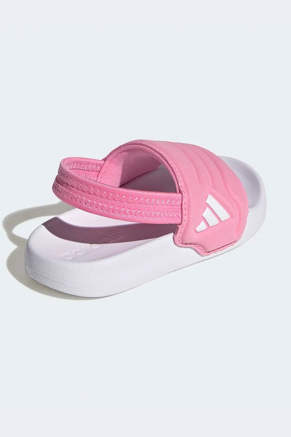 Дитячі шльопанці adidas ADILETTE ESTRAP 2.0 колір рожевий фото 3