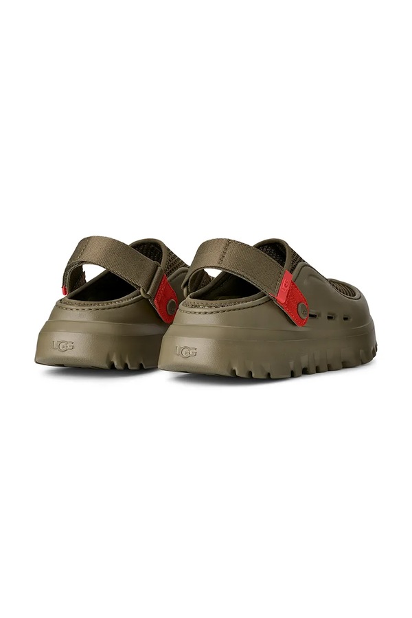 Шльопанці UGG M Peakmod Breathe колір зелений фото 2