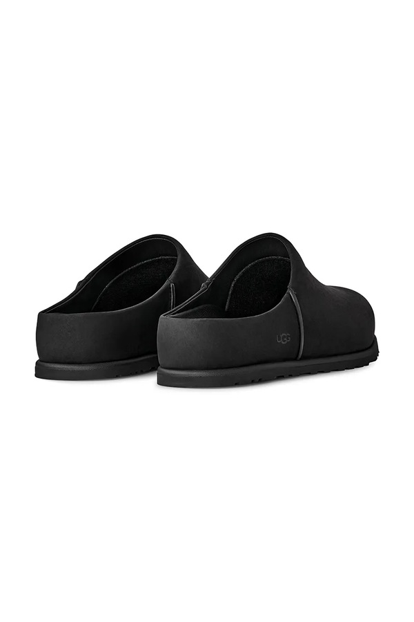 Кожаные шлепанцы UGG M Otzo Clog цвет черный фото 2