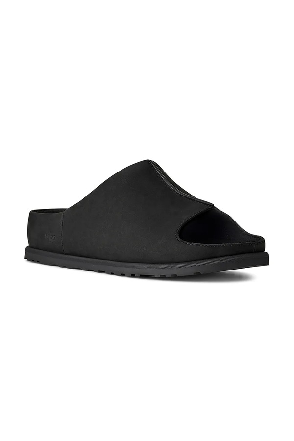 Шльопанці з нубуку UGG M Otzo Slide колір чорний