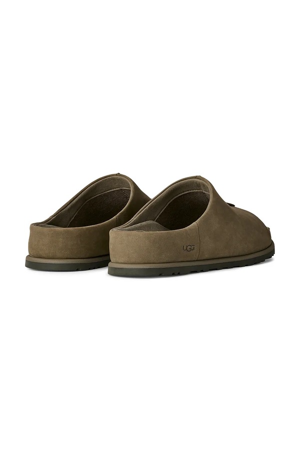 Шльопанці з нубуку UGG M Otzo Slide колір зелений фото 2