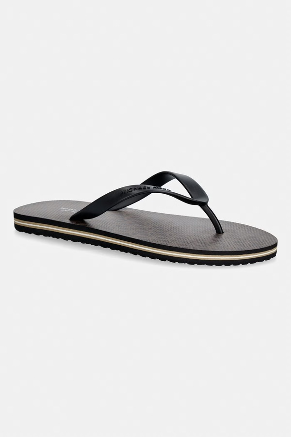 Вьетнамки мужские Michael Kors Travis Flip Flop цвет коричневый