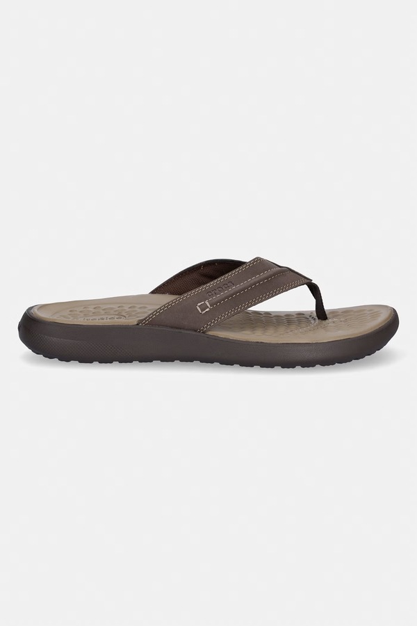 Вьетнамки мужские Crocs Yukon Vista II LR Flip цвет коричневый