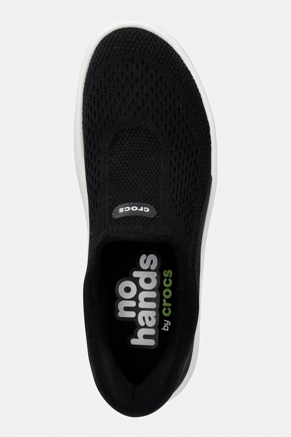 No Hands Slip On M кеди чоловічі Crocs колір чорний фото 4