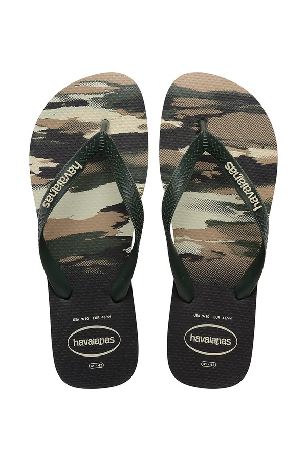 Вьетнамки мужские Havaianas TOP CAMU цвет зеленый