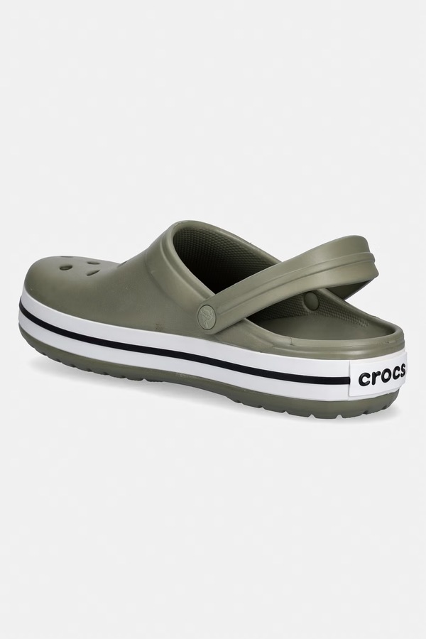 Шльопанці Crocs Crocband колір зелений фото 2