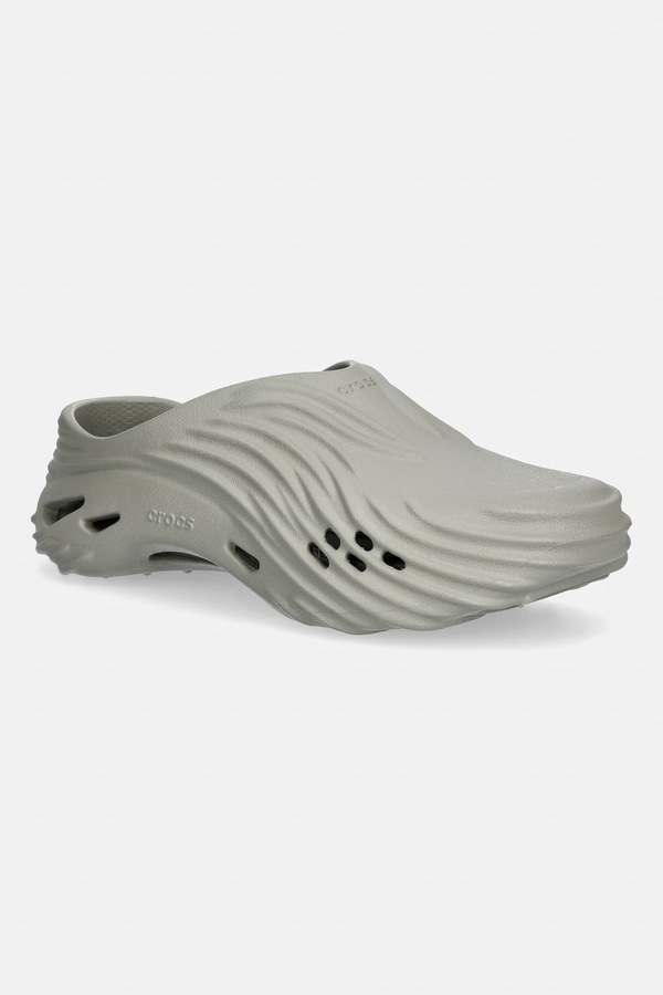 Шлепанцы Crocs Echo Wave цвет серый