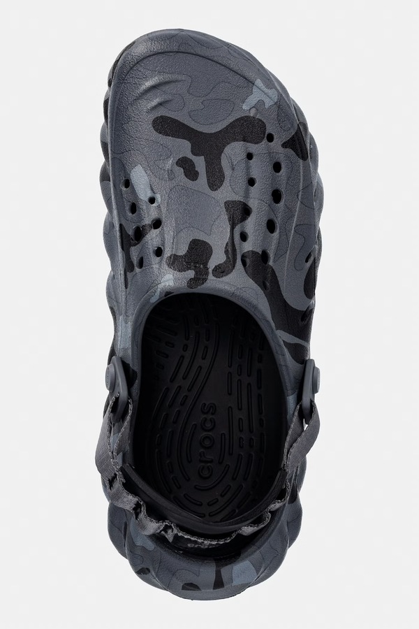 Шльопанці Crocs Echo Duck Camo Clog колір сірий фото 4