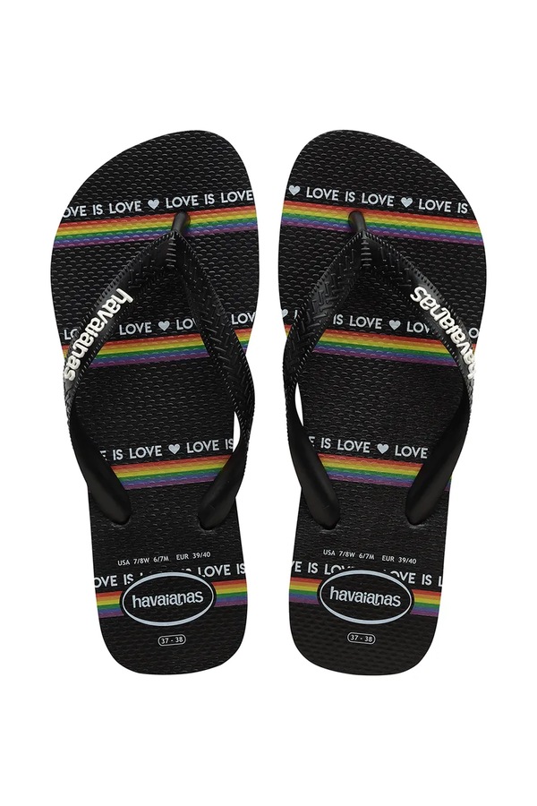 Вьетнамки Havaianas TOP PRIDE цвет черный