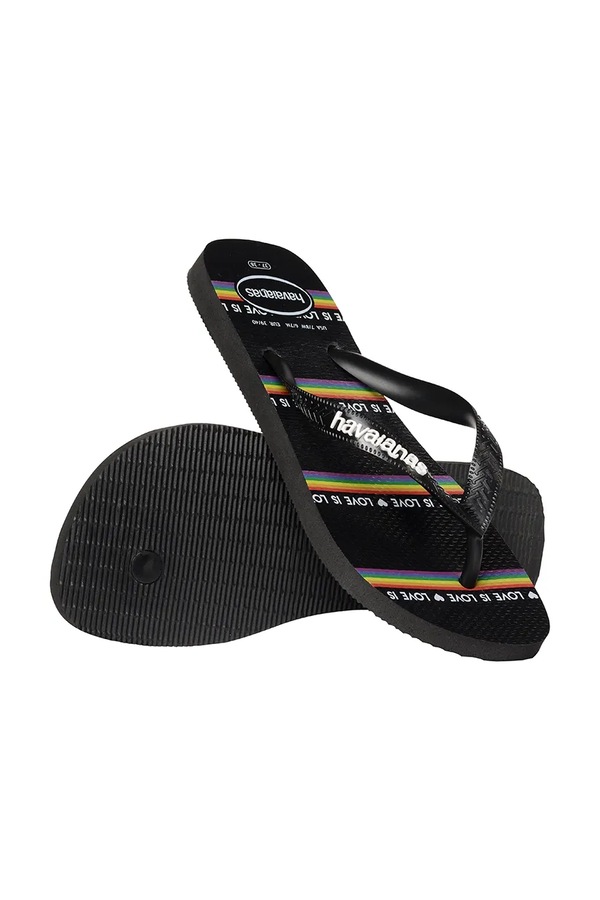 В'єтнамки Havaianas TOP PRIDE колір чорний фото 4