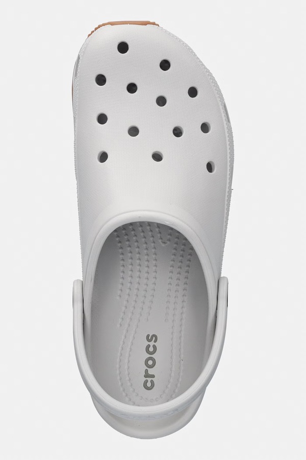 Шльопанці Crocs Classic Retro Runner Clog колір сірий фото 4