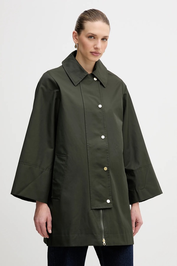 Пальто Barbour Fia колір зелений фото 4