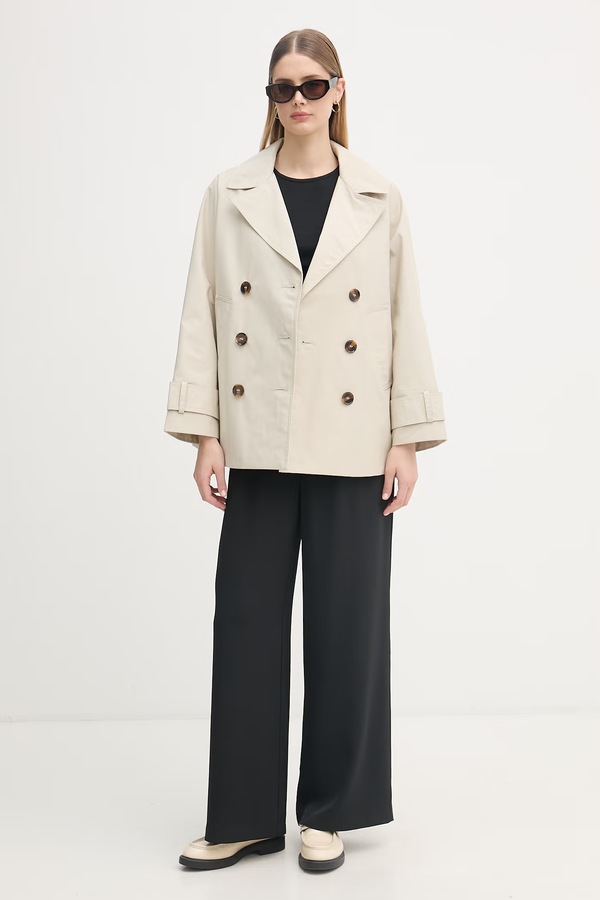 Жіноче з бавовною Barbour Maisy колір бежевий