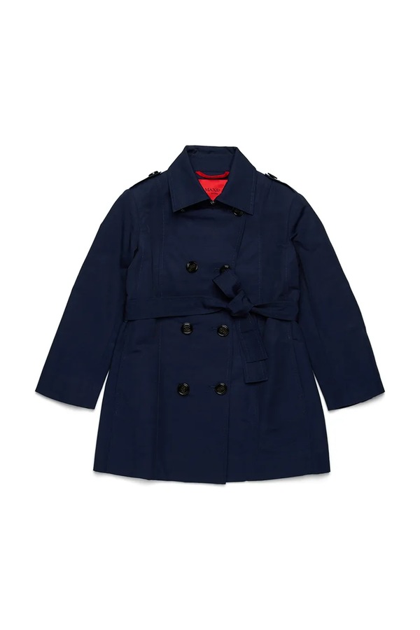 Дитячий тренч Max&Co. MAXJ3F JACKET колір синій
