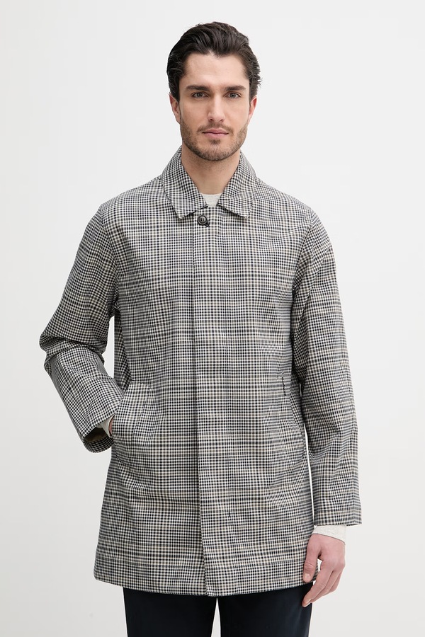 Пальто Barbour колір бежевий