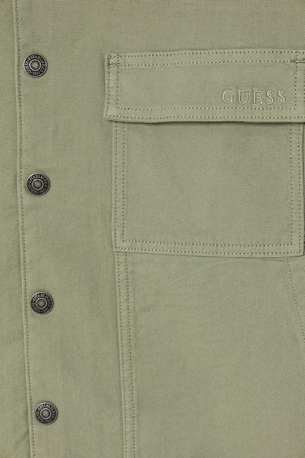 Дитяча куртка Guess колір зелений фото 2