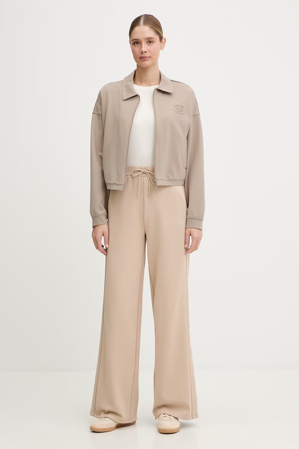 Кофта Guess ANNIE колір бежевий