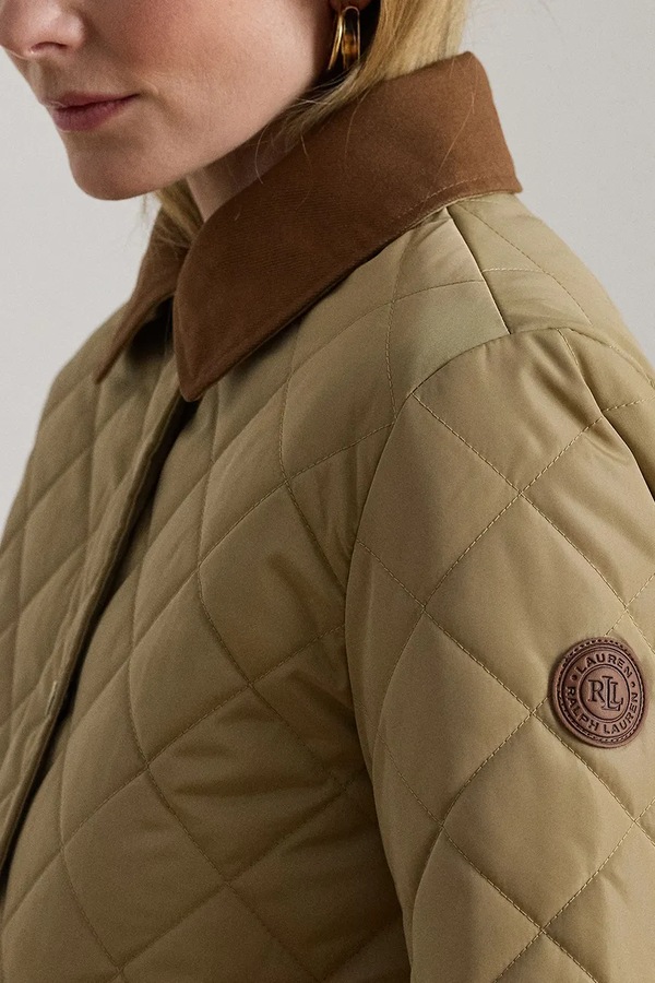 Куртка Lauren Ralph Lauren колір зелений фото 4