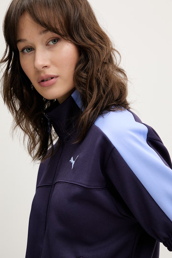 Кофта Puma Short Sleeve колір фіолетовий фото 4