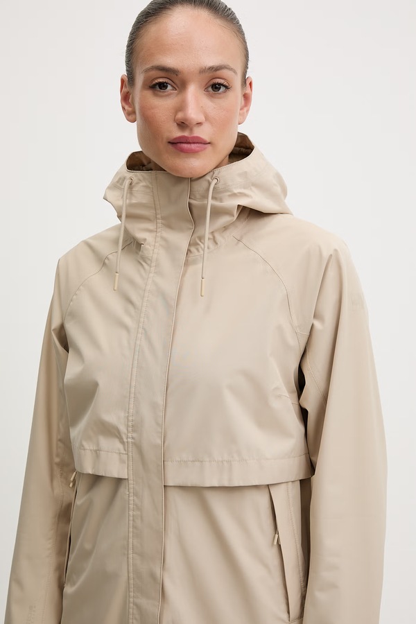 Трекінгова куртка жіноча Helly Hansen SIENNA колір бежевий фото 4