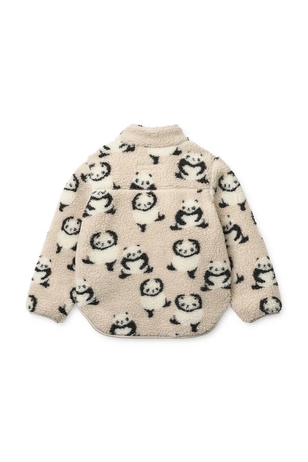 Детская куртка Liewood Nolan Pile Jacket цвет коричневый фото 2