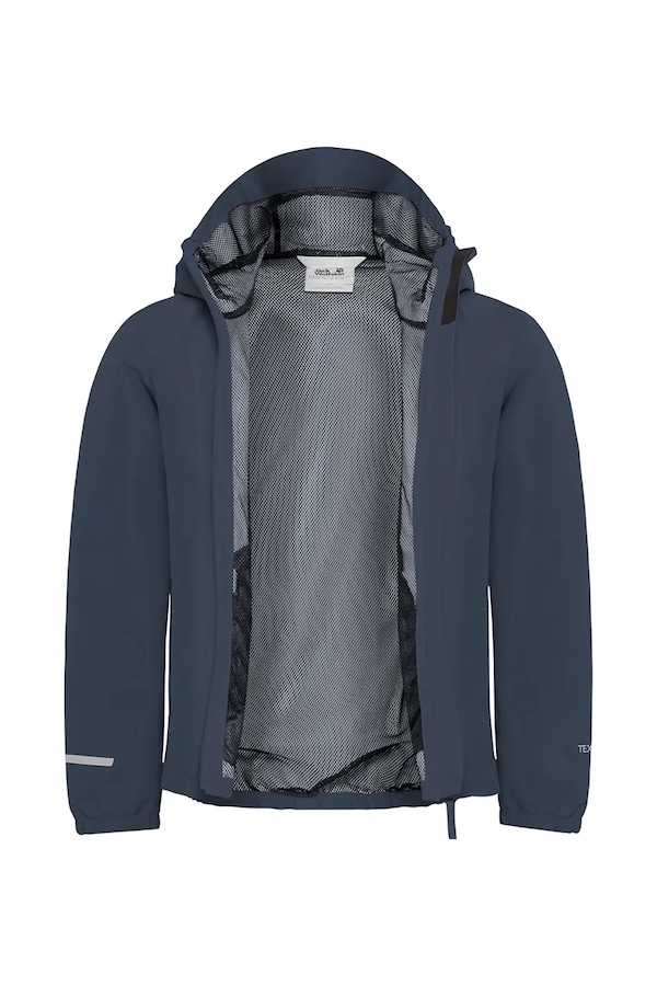 Демісезонна куртка дитяча Jack Wolfskin FLAZE JACKET K колір темно-синій фото 3