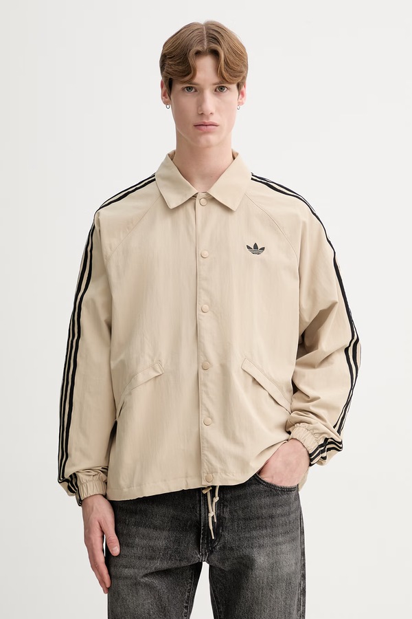 Куртка adidas Originals колір бежевий