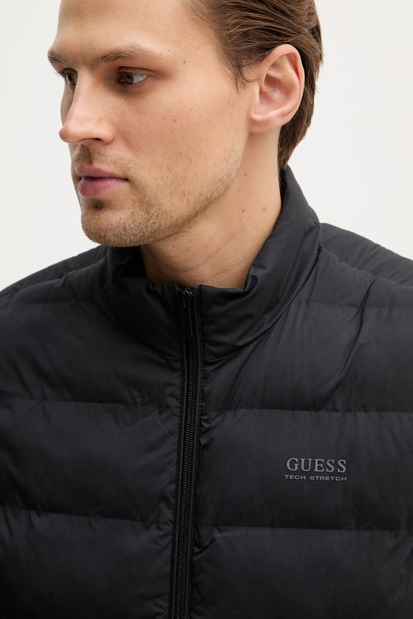 Безрукавка Guess колір чорний фото 4