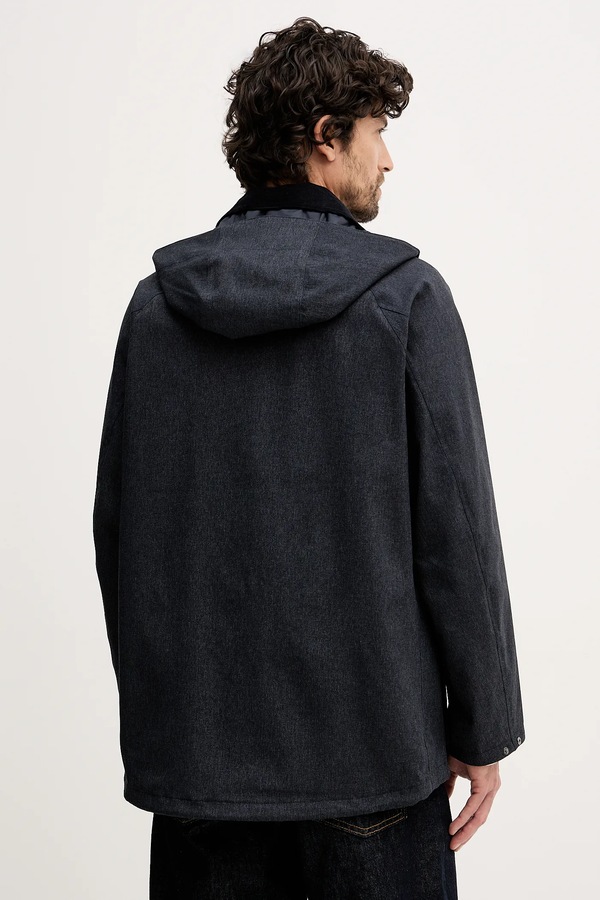Дощовик Barbour Beaufort колір синій фото 2