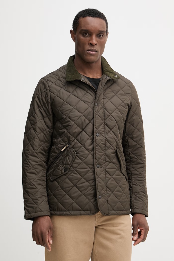 Куртка Barbour Chelsea цвет зеленый