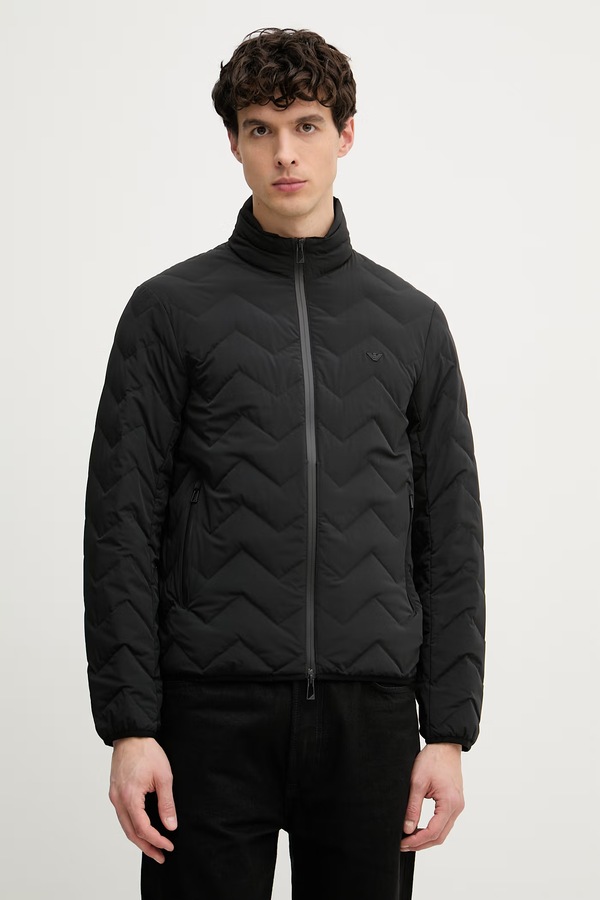 Пуховая куртка мужская Emporio Armani цвет черный