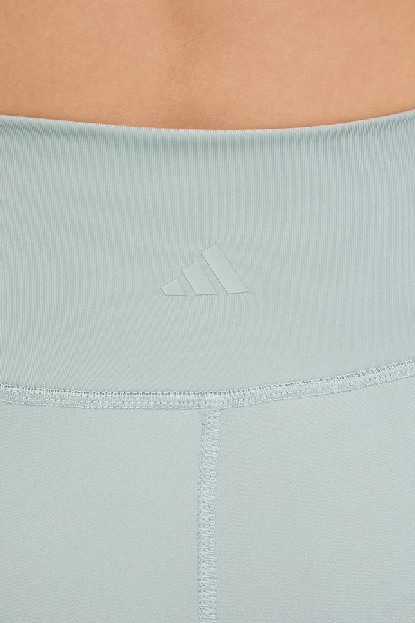 Легінси для йоги adidas Performance All me колір зелений фото 4