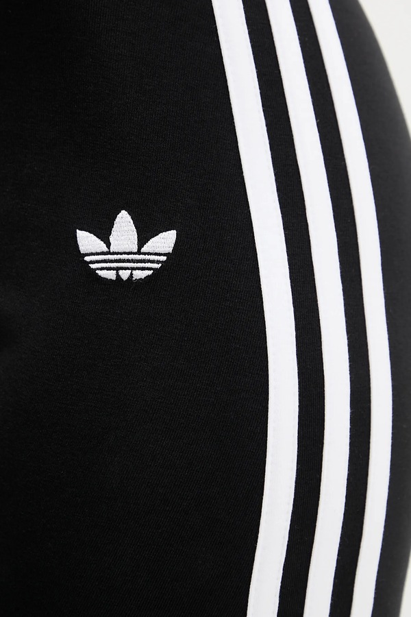 Легінси adidas Originals 3-Stripes колір чорний фото 4
