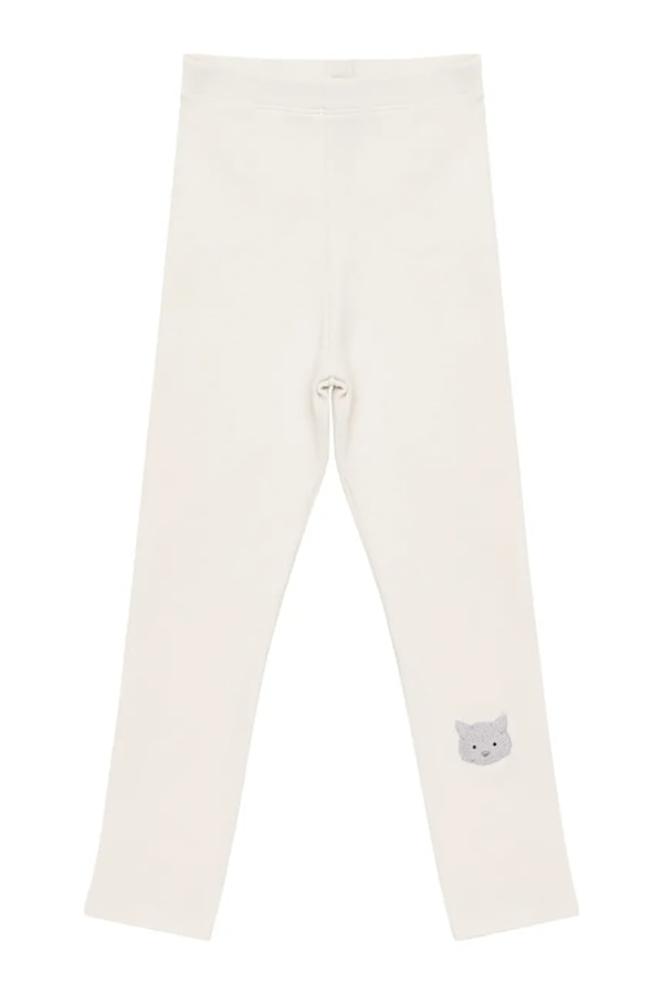 Леггинсы для младенцев Donsje Soenie Leggings Cat цвет белый