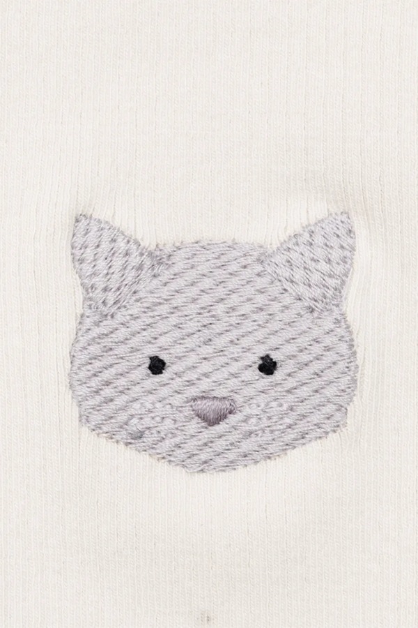 Легінси для немовлят Donsje Soenie Leggings Cat колір білий фото 4
