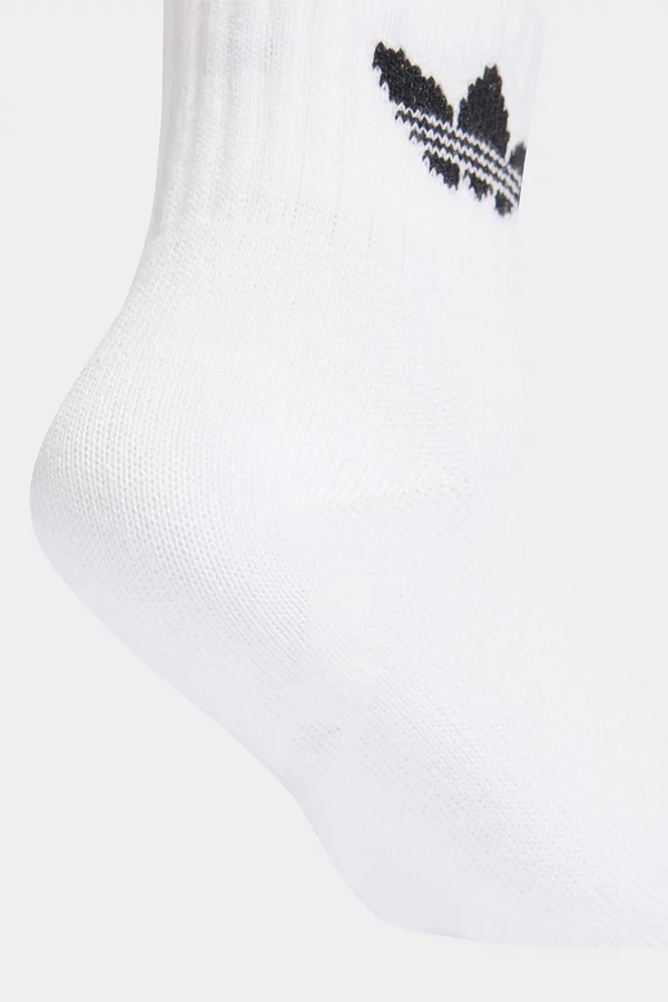 Дитячі шкарпетки adidas Originals 6-pack колір білий фото 4