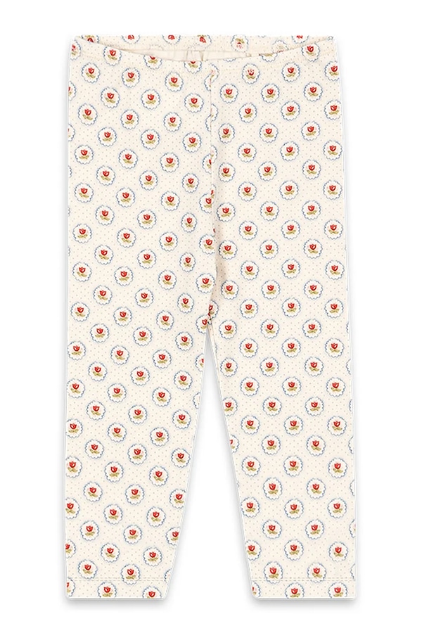 Леггинсы для младенцев Konges Sløjd BASIC PANTS GOTS цвет бежевый