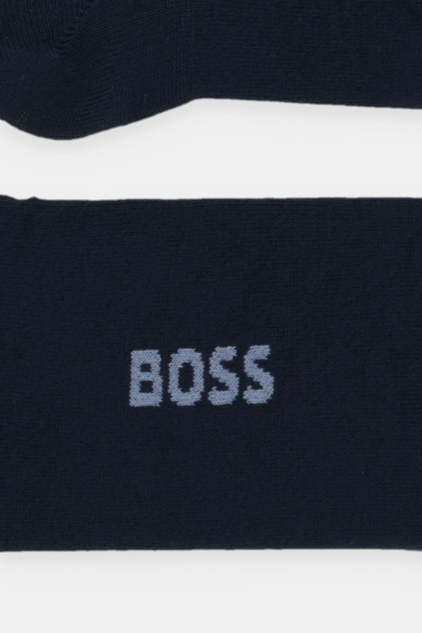 Носки BOSS 2P AS Logo Bamboo 2-pack цвет синий