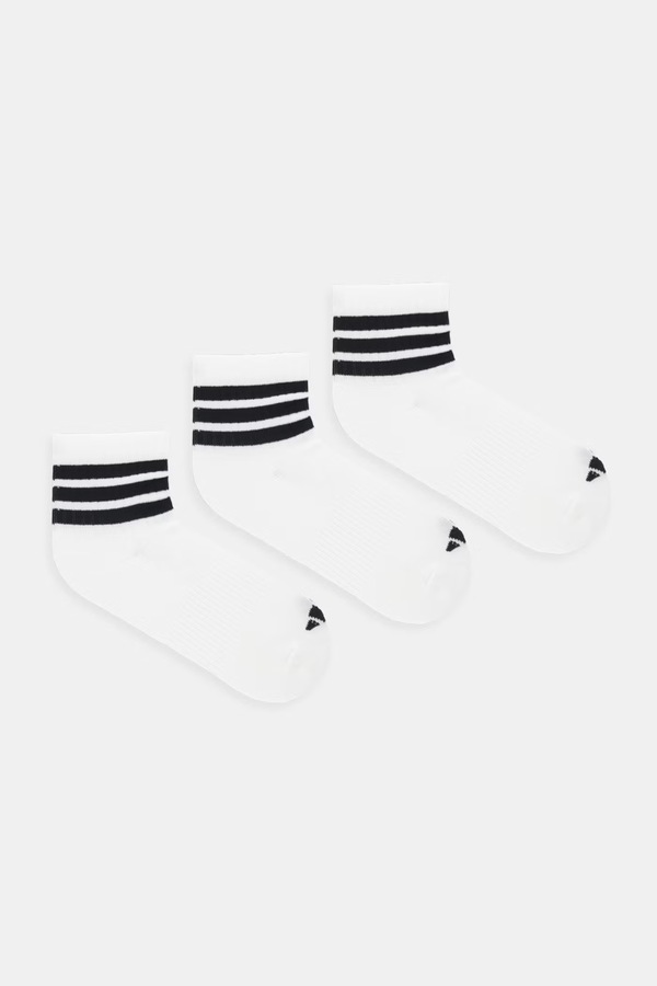 Шкарпетки adidas 3-pack колір білий