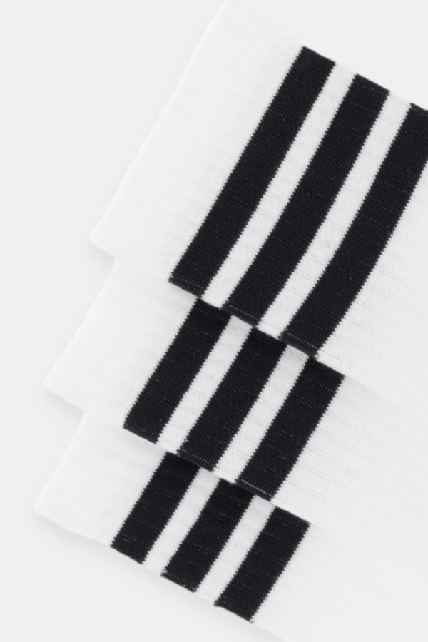 Шкарпетки adidas 3-pack колір білий