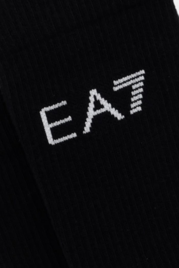 Шкарпетки EA7 Emporio Armani колір чорний