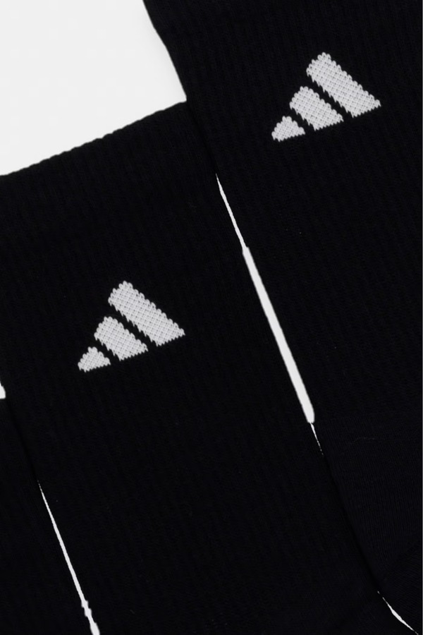 Шкарпетки adidas 3-pack колір чорний