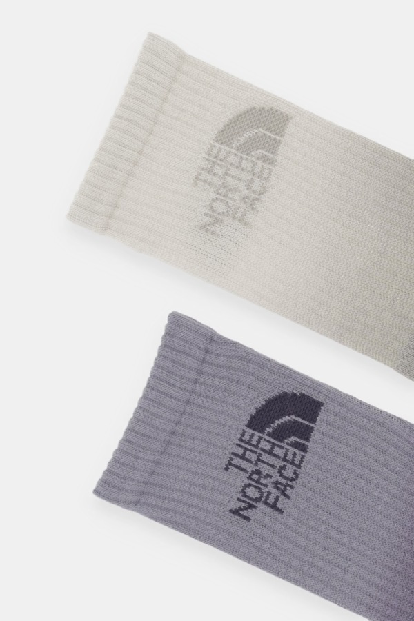 Шкарпетки DIP DYE 2 шт. The North Face колір бежевий фото 2